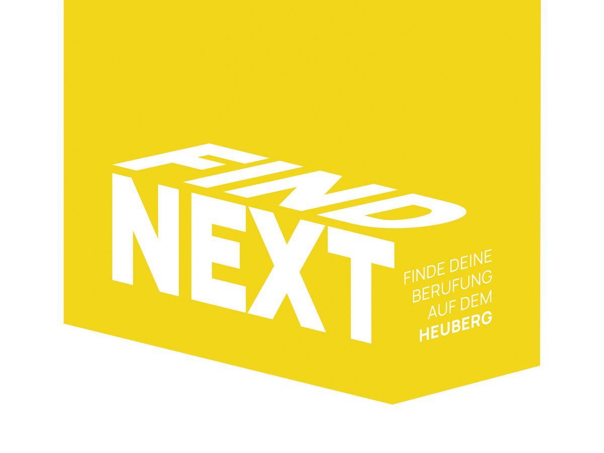 Logo der FindNext auf dem Heuberg